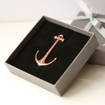 Personalised Book Anchor Gold And Rose Gold, 4 of 6