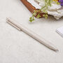 Pastel Cream Eco Friendly Pen, Recycled Wheat Straw Pen, thumbnail 1 of 3