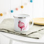 Personalised Children's Grizzly Bear Face Enamel Mug, thumbnail 4 of 7
