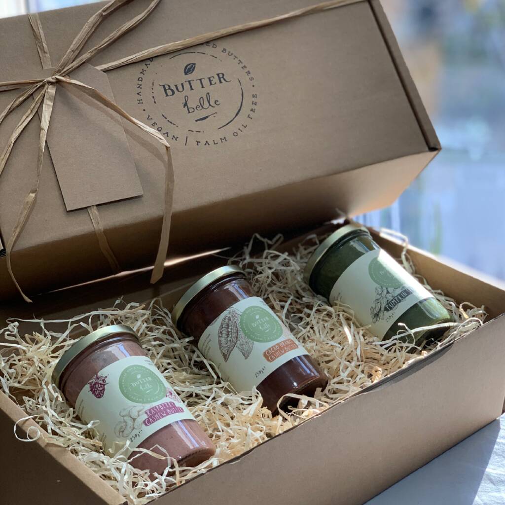 Three Jar Gift Box By Butterbelle