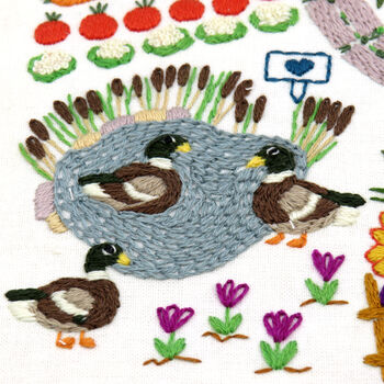A Wonderful Life Hand Embroidery Kit, 8 of 12