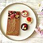 Artisan Chocolate Bar 'The Flower Hat Lady' Gift, thumbnail 6 of 8