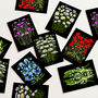 Wildflower Illustrated Postcards, thumbnail 1 of 9