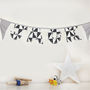 Personalised Monochrome Bunting, thumbnail 1 of 4