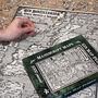 Gin Map Jigsaw Puzzle 500 / 1000 Pieces, thumbnail 1 of 9