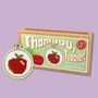 Thank You, Teacher! Apple Mini Matchbox Cross Stitch Kit, thumbnail 1 of 4