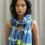 Sustainably Handwoven Soft Cotton Pashmina Shawl, thumbnail 3 of 7