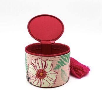 Pink Posy Beaded Jewellery Box, 3 of 5
