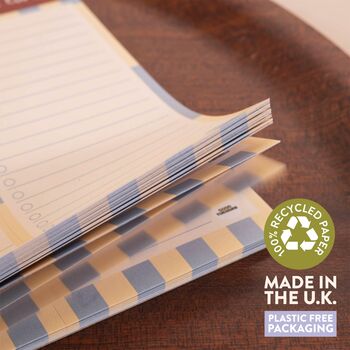 A4 Meal Planner Pad | Butter Blue, 3 of 5