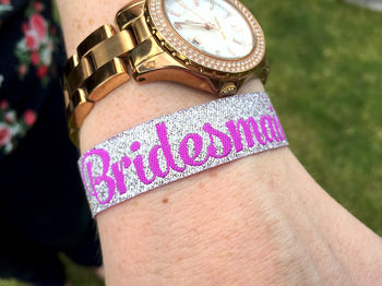 Bridesmaid Hen Party Wristbands, 3 of 5