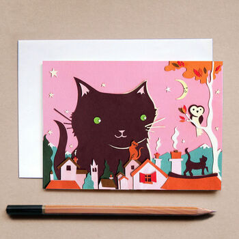 Cat Greeting Cards, Kitty Greeting Cards, 5 of 8