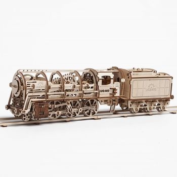Build Your Own Moving Model Steam Locomotive By U Gears, 4 of 12