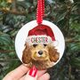 Personalised Dog Breed Christmas Tree Ornament, thumbnail 6 of 7