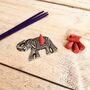Recycled Aluminium Elephant Incense Holder, thumbnail 6 of 7