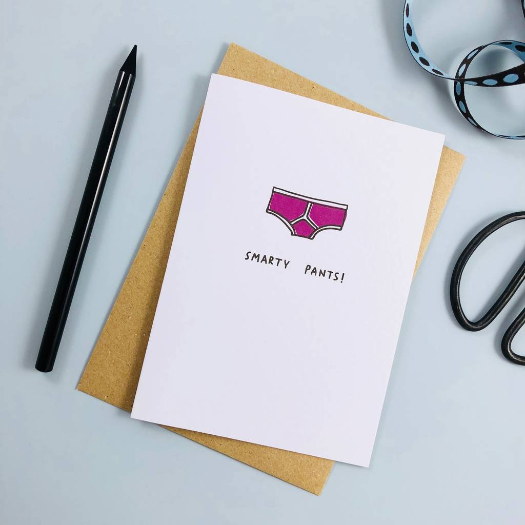 Smarty pants cards Clearance