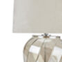 Glass Lamp With Velvet Shade, thumbnail 2 of 3
