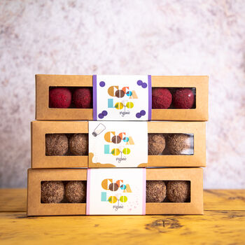 Organic Chocolate Truffle Gift Box, 2 of 3