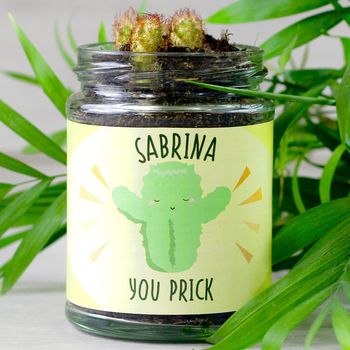 Personalised Cactus Jar Grow Kit, 8 of 12