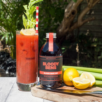 Bloody Bens Gin Bloody Mary Mix Gift Pack, 3 of 3