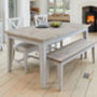 Ridley Grey Extending Dining Table, thumbnail 1 of 7