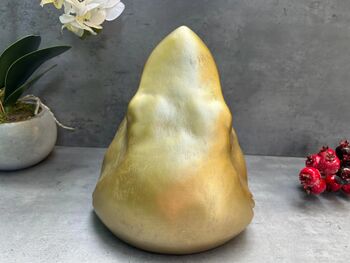 Gold Shark Mouth Bowl – Dish For Fruit, Nuts Or Décor Gift, 5 of 9