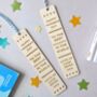 Personalised 'Grandad' Father's Day Bookmark, thumbnail 1 of 2