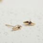Blue Sapphire Thorn Stud Earrings, thumbnail 1 of 3