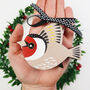 British Birds Christmas Tree Decorations, thumbnail 5 of 7