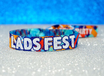 Lads Fest Festival Stag Do Party Wristbands, 2 of 6