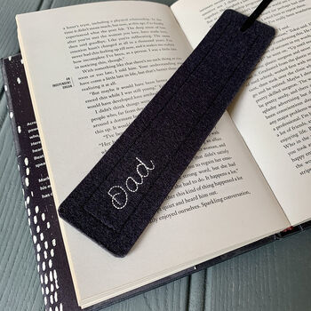 Wool Felt Personalised Bookmark, 2 of 8