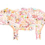 P Is For Pig Print, thumbnail 2 of 4