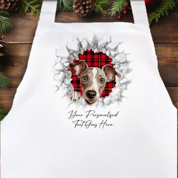 Personalised Christmas Greyhound Break Through, 4 of 10