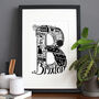 Best Of Brixton Art Print, thumbnail 1 of 5