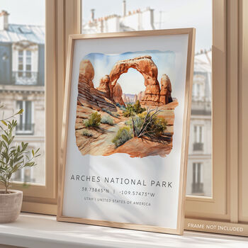 Arches National Park Travel Print, 2 of 7