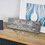 Personalised Dad's Man Cave Reclaimed Wooden Sign, thumbnail 4 of 5