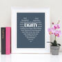 Personalised 80th Or 90th Birthday Print, thumbnail 4 of 5