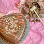 Pink Belgian Chocolate Smash Heart, thumbnail 2 of 9