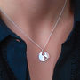 Personalised Double Heart Necklace, thumbnail 1 of 6
