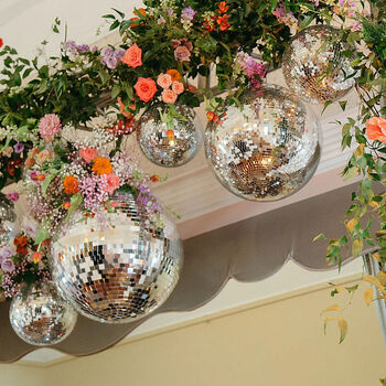 Mirror Disco Ball Hanging Decor 5cm/10cm/15cm/20cm/30cm/Silver, 11 of 12