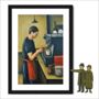 Barista Lowry Style Framed Arr, thumbnail 1 of 2