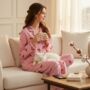 Charming Cherry Womens Pyjama Set, thumbnail 2 of 8