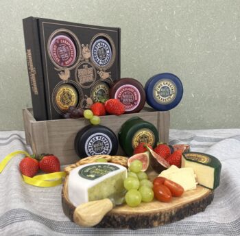 Four Truckle Cheese Gift Box, 2 of 5