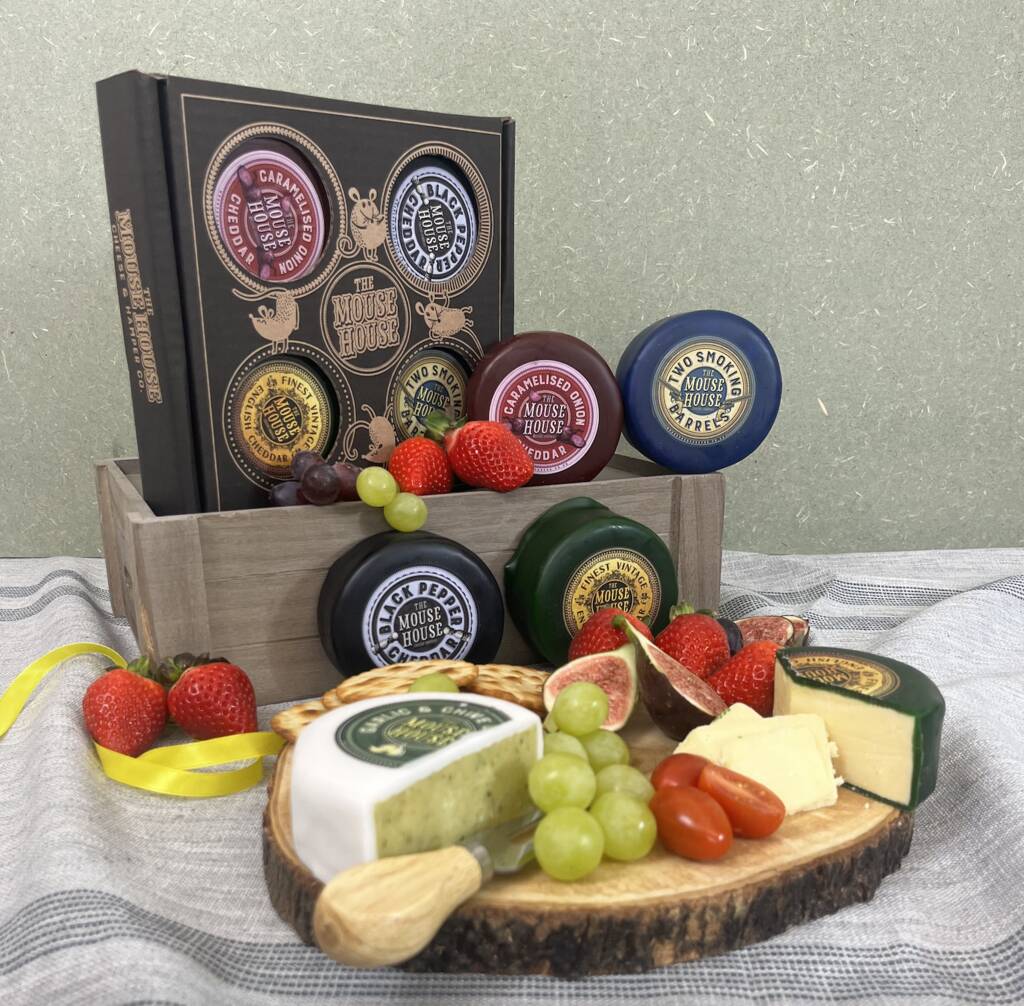 Four Truckle Cheese Gift Box, 1 of 5