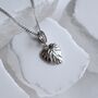 Monstera Leaf Charm Necklace Gift 925, thumbnail 1 of 7