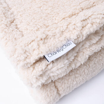 Sherpa Fleece Dog Blanket, 2 of 10