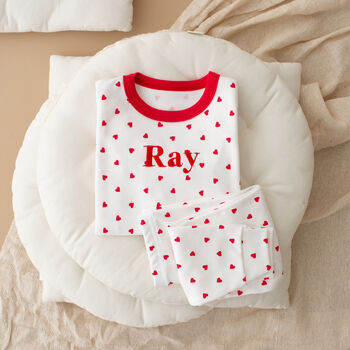 Personalised Children's Valentine's Day Pyjamas, 5 of 6