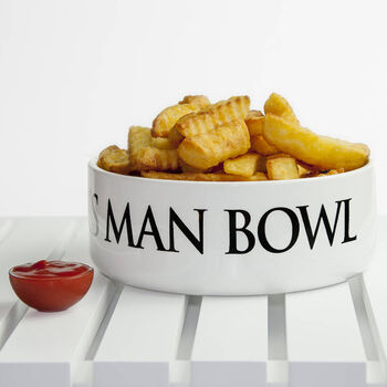 Personalised Super Large Man Bowl, 2 of 7