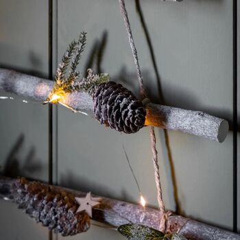 Christmas Hazel Tree LED Wall Decoration, 3 of 5