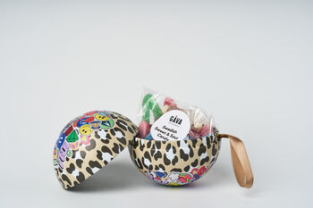 Bauble In Swedish Design Filled With Your Choice Of Swedish Chocolates, Swedish Candy Or Chocolate Truffles, Nisse, 9 of 12