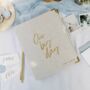 Personalised Blush Pink Wedding Planner And Organiser, thumbnail 1 of 10